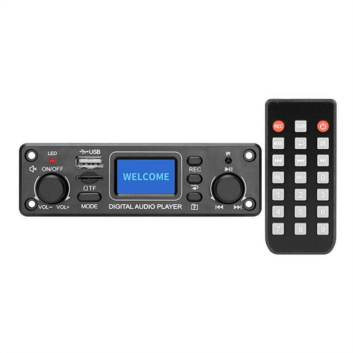 Super Deals Digital Audio Player Bluetooth MP3 Player Decoder Board 128X64 DOTS LCD USB SD BT FM Mus