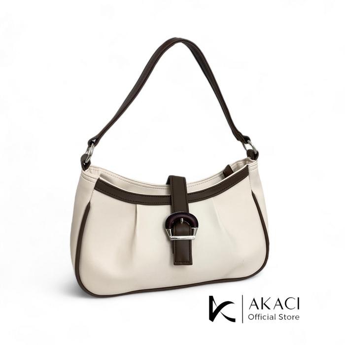 Akaci store | BERIL Tas selempang bahu 09-8273 Bahan MS Halus 1 Ruang Tas wanita kekinian shoulder b