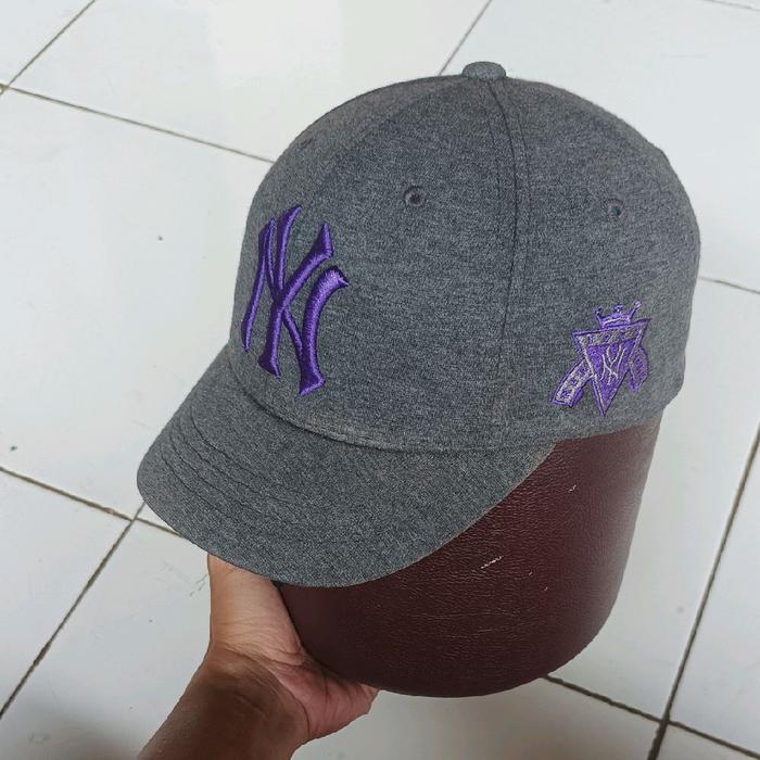 topi ml* yankees,topi baseball visor pendek