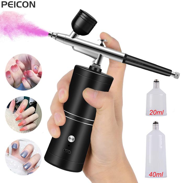 Airbrush Nail With Compressor Portable Airbrush Nails Airbrush For