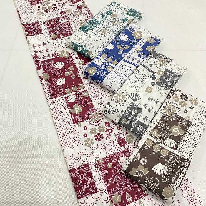 Kain Batik Sarimbit Couple Dasar Batik Warna pastel Bridesmaid Jarik Batik Ukuran Panjang Seragam