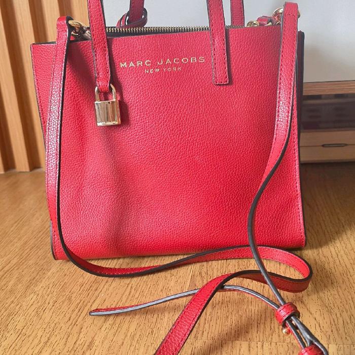 Preloved Tas Marc Jacobs Red