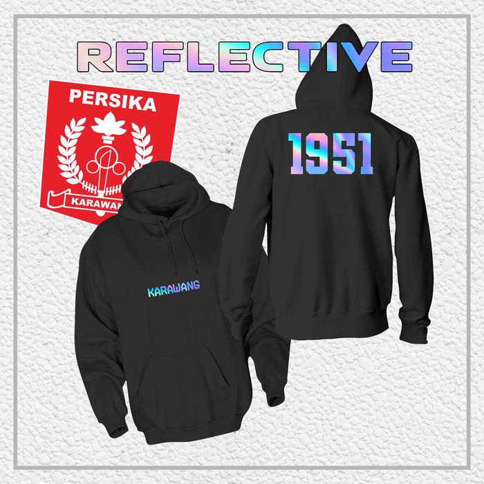 Hoodie Jaket PERSIKA Karawang "Karawang Reflektif" || Jaket Supporter | Hooligans