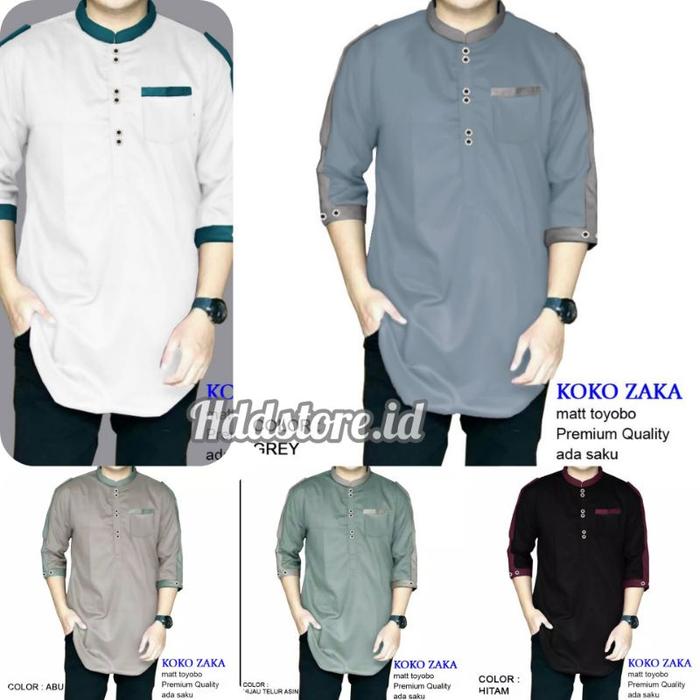 BAJU KOKO ZAKA/BAJU KOKO QURTA PRIA ORI