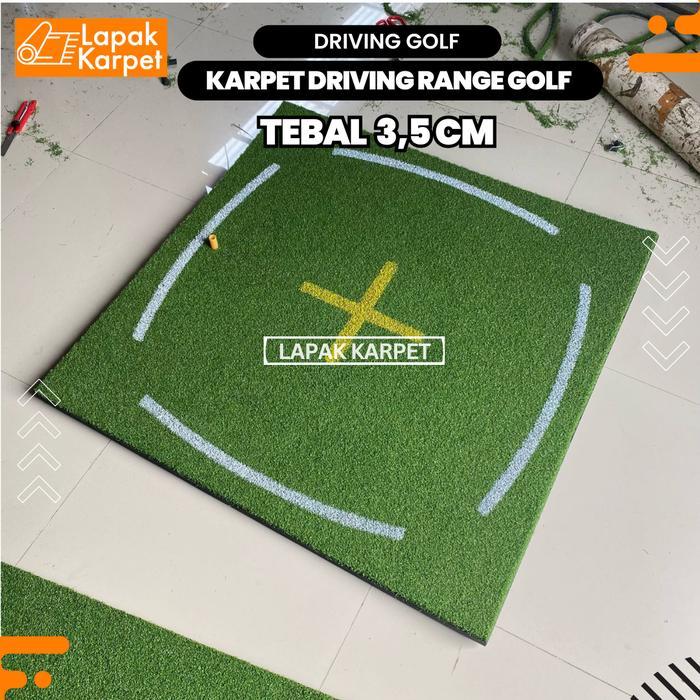 PREMIUM Karpet Driving Golf Matrass Mat Driving Golf Ukuran Variasi / Karpet Driving Range Golf / Hi