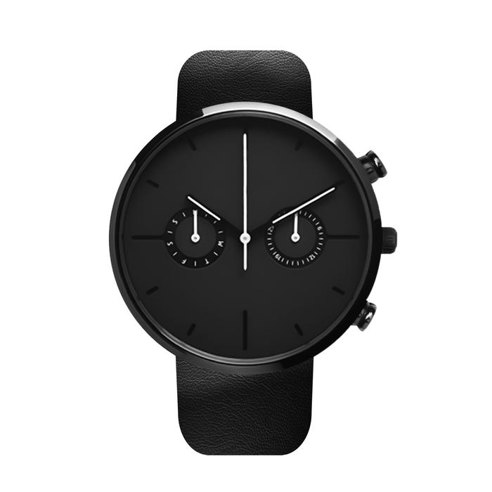 MCE Watches - Regal Series | Jam Tangan Pria Minimalis Formal Classic | Full Black