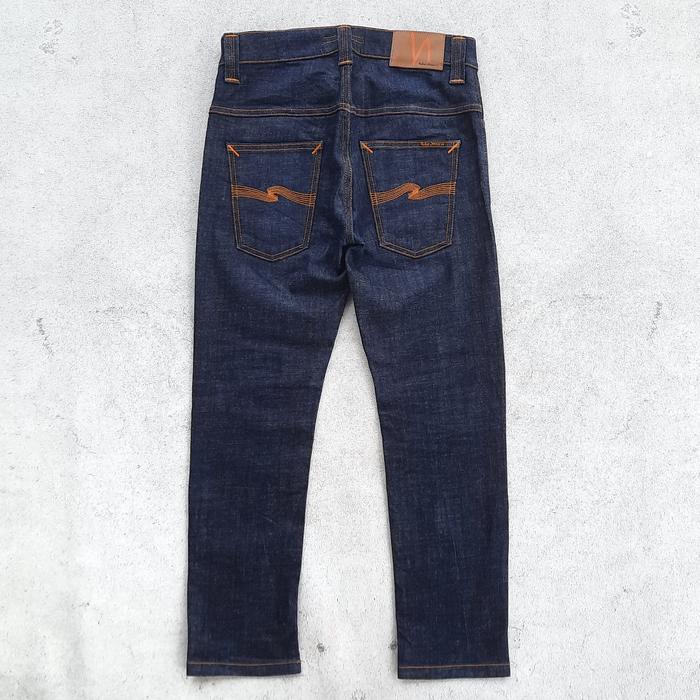 Nudie Jeans Original Thin Finn Celana Denim Stretch Size 29 Like New Banget