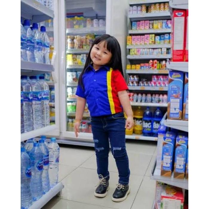 NEW baju indomaret alfamart anak cosplay kostum profesi reborn