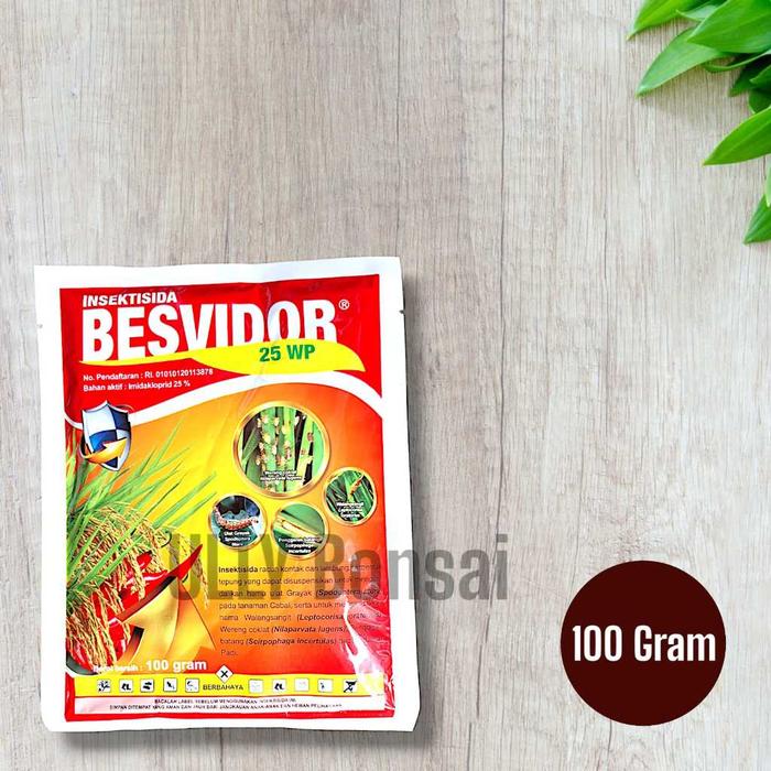 Bestvidor 25 WP Kemasan 100 Gram Insektisida Pengendali Hama Tanaman
