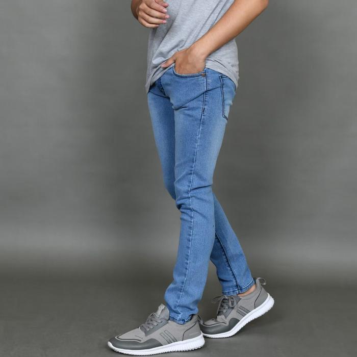 SEVEN DENIM - Celana Jeans Pria Panjang Slim Fit  Streatch Premium Distro Bio Blit