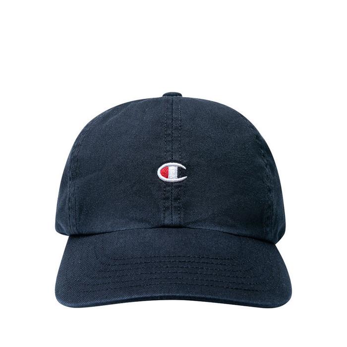 Champion Men's JP 6Panel Cap - Black topi pria topi bassebal champion topi polo caps