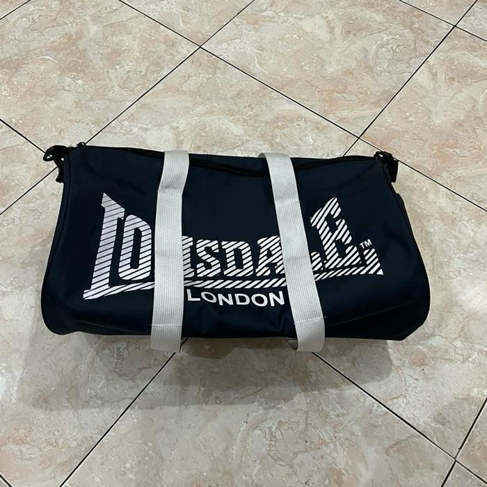 barrel bag lonsdale london navy