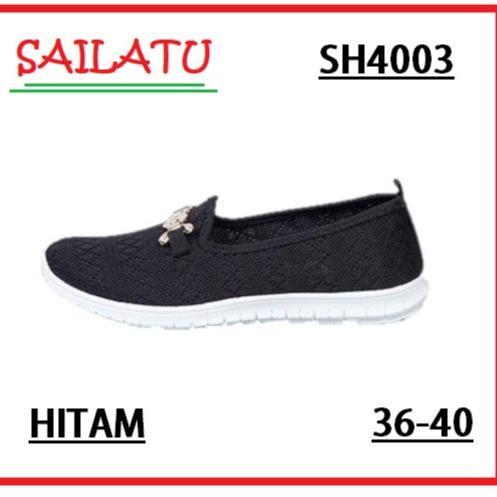 Sepatu Wanita SAILATU SH4003 Flat shoes Wanita Trendy kerja karet Perempuan