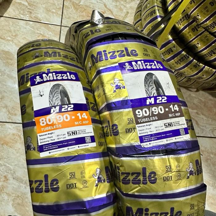 BAN MIZZLE TUBLES MATIC BEAT/VARIO/SCOOPY GROSIR TERMURAH SURABAYA