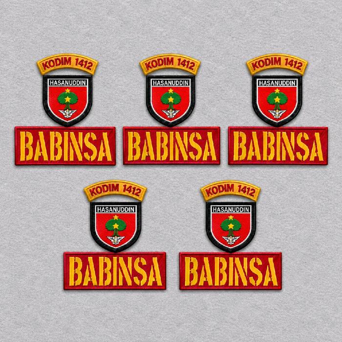 PATCH LASER BEBAS CUSTOM SET PATCH LESERCUT CUSTOM BEBAS LOGO / PAPAN NAMA