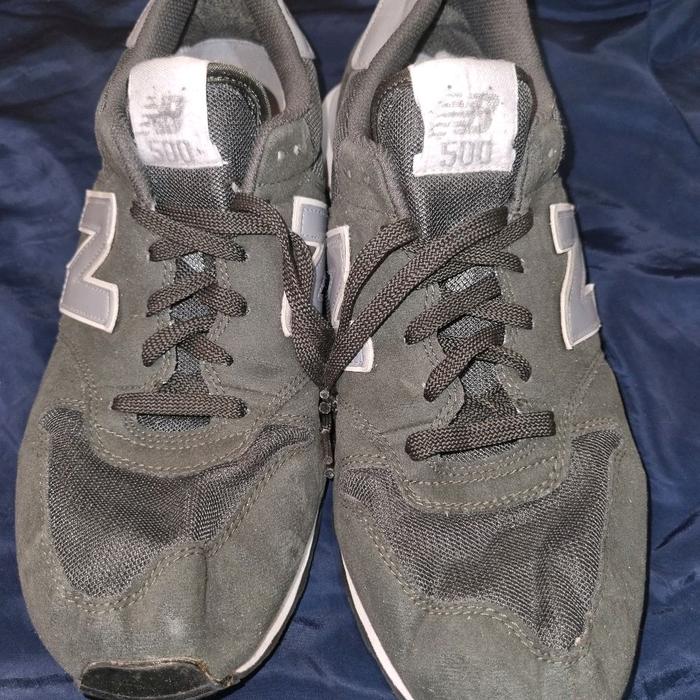 Sepatu New Balance 500 dark green Size 46,5 Insole 30 cm