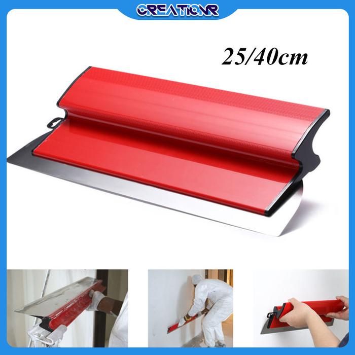 25/40cm Baja Tahan Karat- Spatula Scraper/pisau Scraper/pisau Plamir Tembok/pisau Dempul Stainless S
