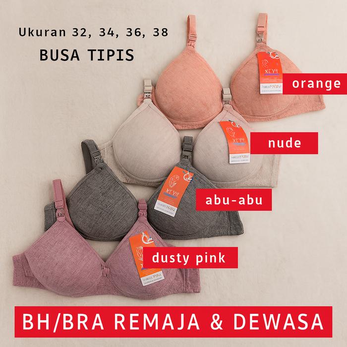 NAJWA - Bra / BH Busa Tipis Tanpa Kawat / BH Sport YiYi