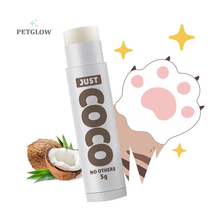 Petglow Just Coco Nose & Paw Balm for Cat & Dog Vco Virgin Coconut Oil Minyak Kelapa Pelembab Kulit