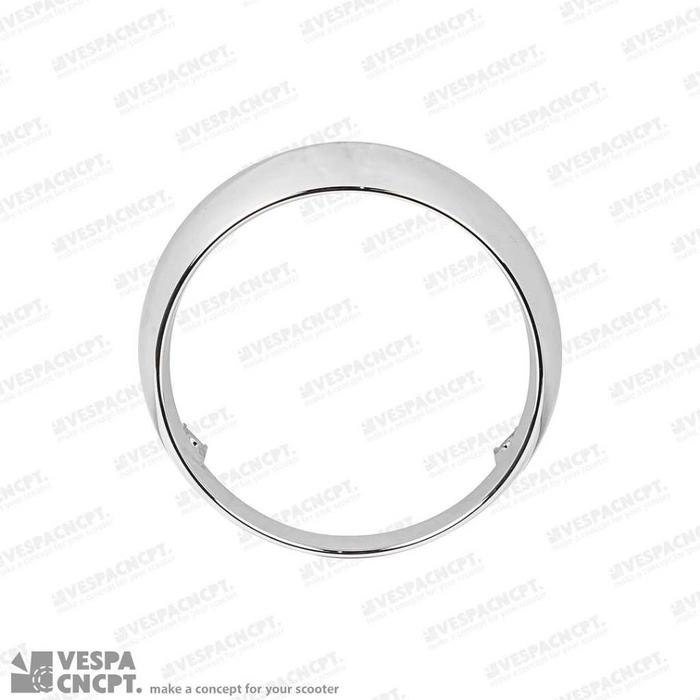 Piaggio Original List Headlamp Lampu Depan Chrome Vespa Primavera