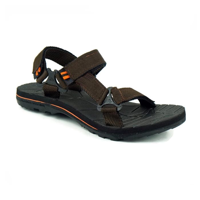 Working Sandal Gunung Pria Tracker Outdoor Blacktrack Size 39-43 Bahan Karet Lentur Nyaman Dipakai G