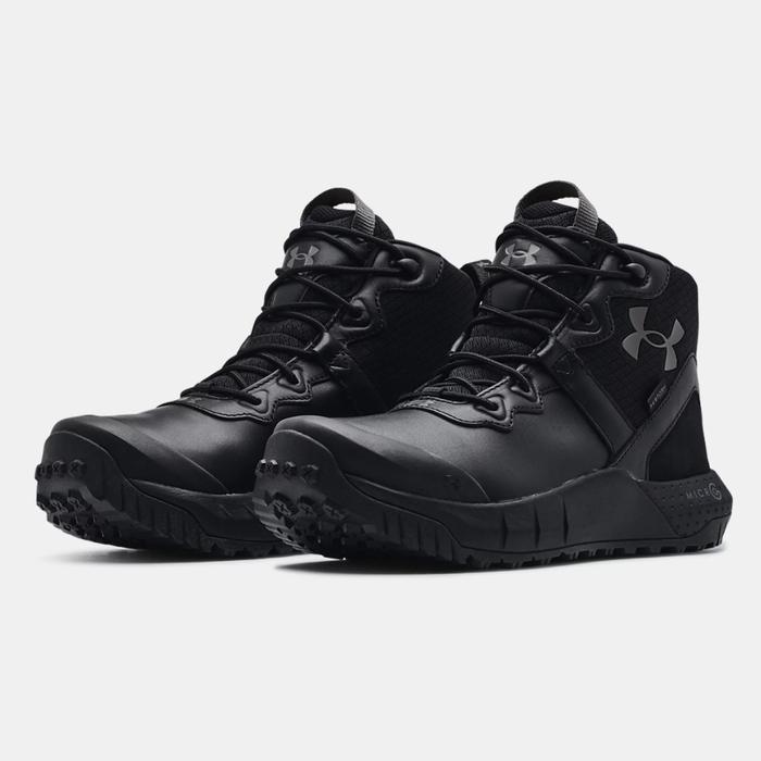Ada Under Armour UA Micro G Valsetz Mid Leather Waterproof Tactical Boots