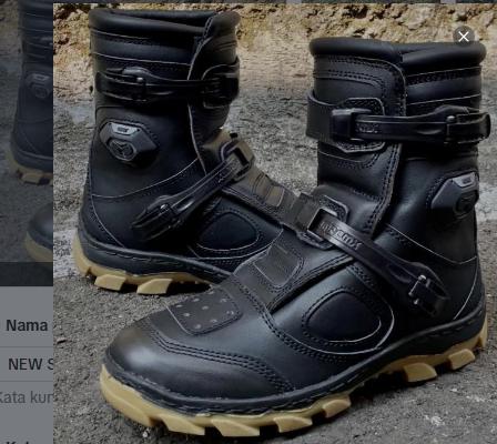 NEW SEPATU TOURING MRC MX ADVENTURE SHORTY TECHNO 3 SERIES