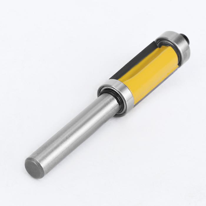 8mm Router Bit 8mm Shank Bearing Pattern Carbide Flush Double Bearing