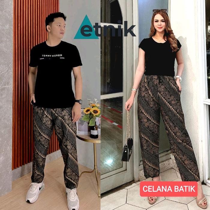 celana batik santai,celana batik boim, celana batik katun, celana batik kolor elastis, celana batik 