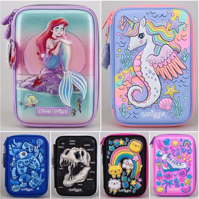 Pencil Case SMIGGLE ORI 100 % Hardcase / Tempat Pensil Anak Smiggle ORIGINAL