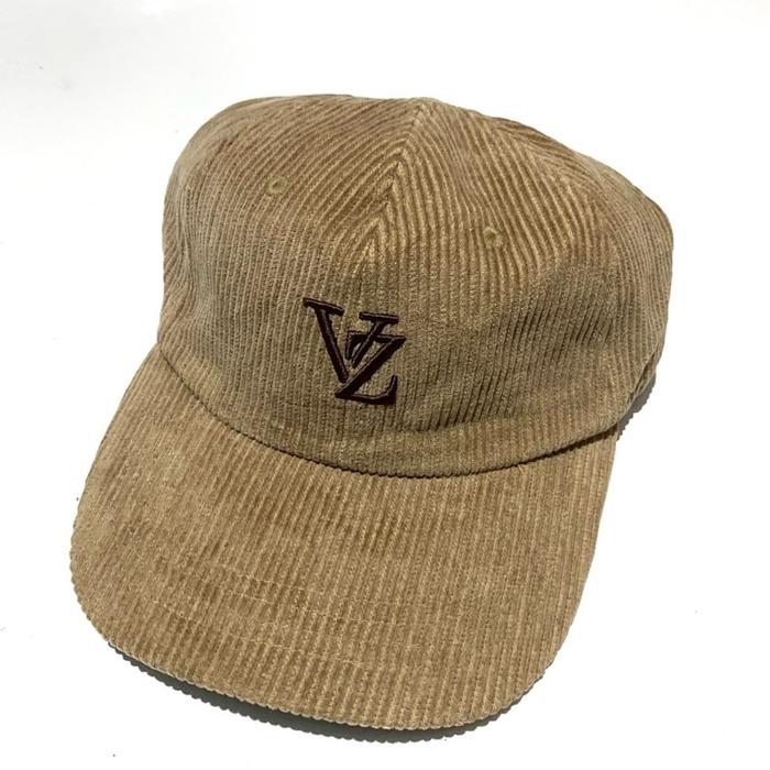 Varzar Corduroy Over Fit Ball Cap Brown OSFA