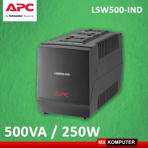 Stabilizer APC 500VA LSW500-IND Stavolt Pengatur Tegangan Listrik 250 Watts