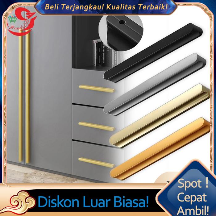 Handle Lemari Modern Extended, Handle Pintu Lemari Gagang Lemari Dapur Gagang Furniture Modern Untuk