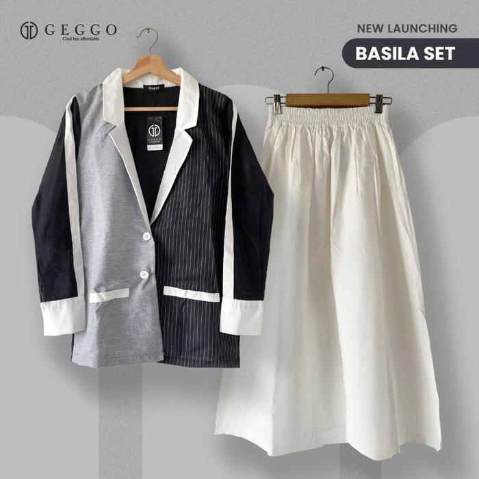 Geggo Woman - Basila Set / Set Blazer / Set Rok / Setelan Wanita
