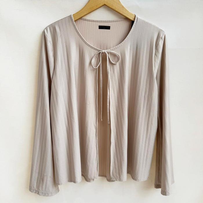 Winner Vogue Karra Outer - Outer Cardigan polos Luaran Wanita Bahan Premium Motif Cantik