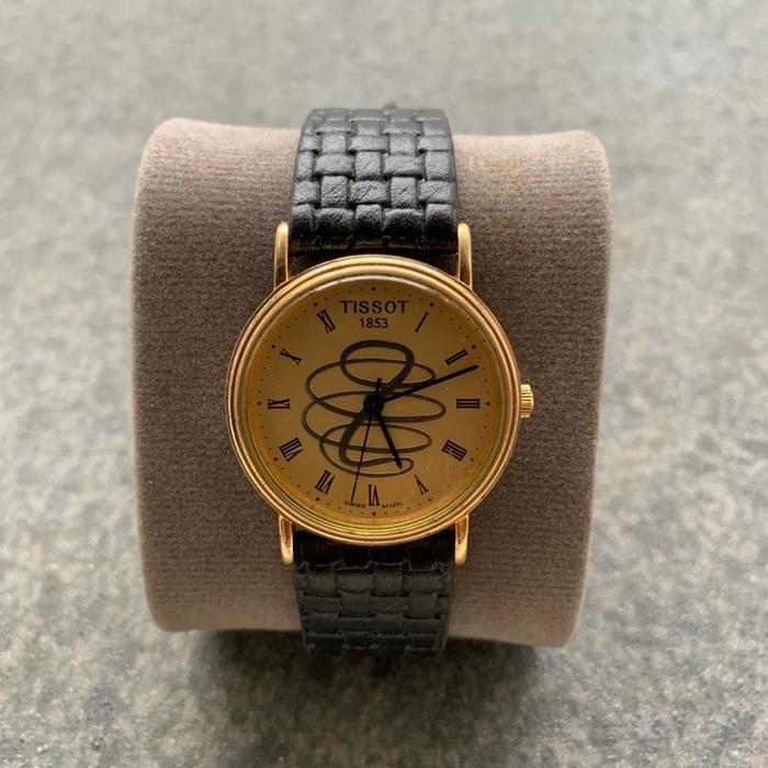 Jam TISSOT PEGASUS READER DIGEST QUARTZ ROMAN DIAL GOLD CASE VINTAGE LIMITED EDITION