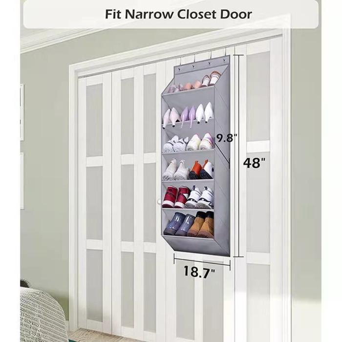 Closet Hanger Hanging Storage Bag Large Oxford Fabric Space Saver