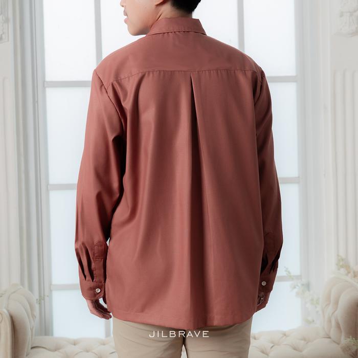 JILBRAVE Dean Shirt Kemeja Pria Set Couple Sarimbit Lebaran Denada Series