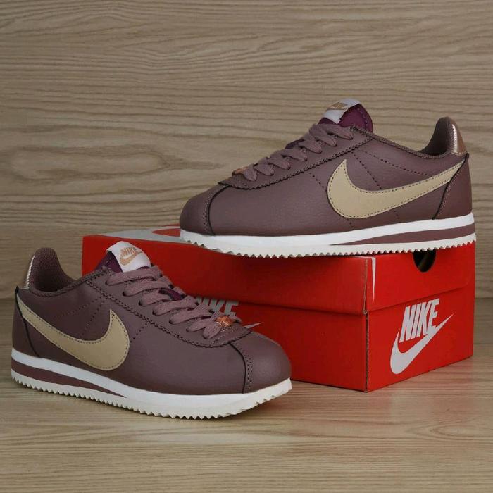 NIKE CORTEZ LEATHER SMOKEY MAUVE 100% BNIB