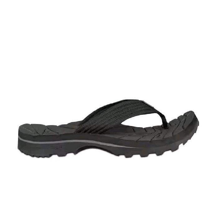 Eiger Sandal Jepit Gunung Tali Hitam Motif Pria Wanita Bonus Tas Jaring Insole Eva Sol 2.7 cm Karet 