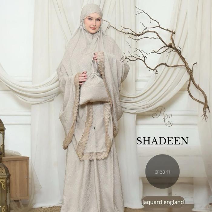 Shadeen Mukena Viscose England Jacquard England