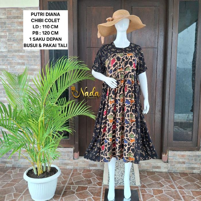 DASTER CIBI COLET PUTRI DIANA/ DASTER CIBI LENGAN PENDEK BUSUI