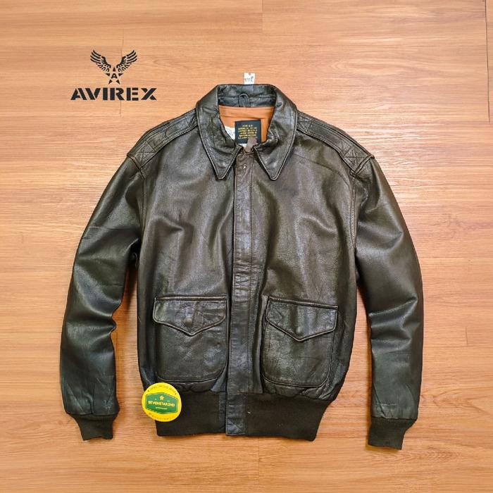 Type A-2 leather flight jacket