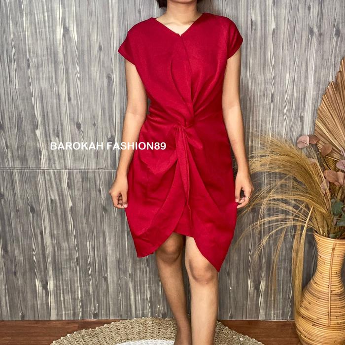 DRESS AZZARINE / DRESS MIDI / DRESS WANITA