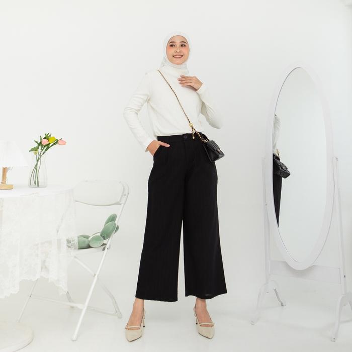 NEW RILLEY - Celana Kulot Basic Ziva