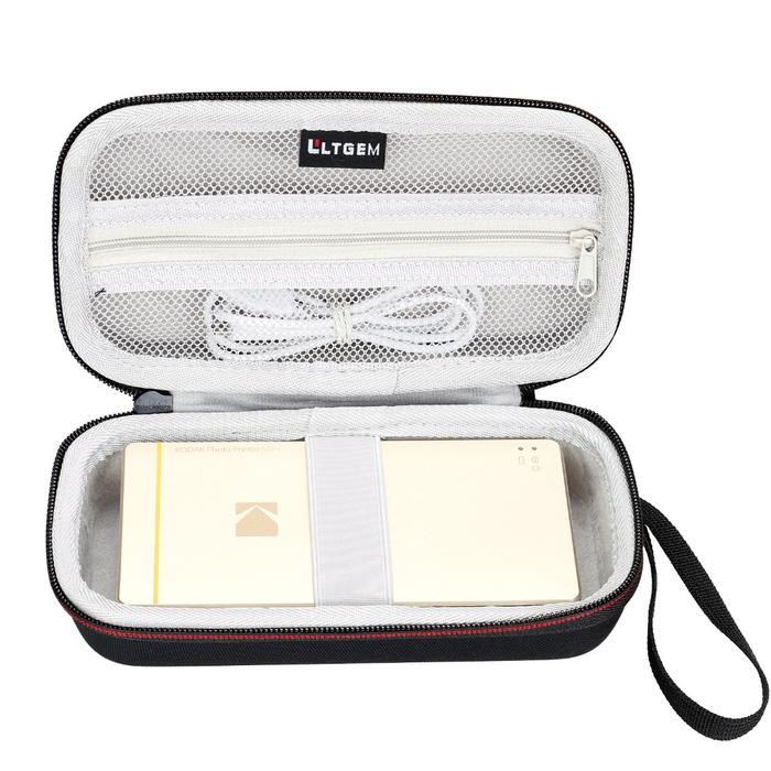 LTGEM Case for Kodak Mini or Kodak Mini 2 Mobile Photo Printer-Black