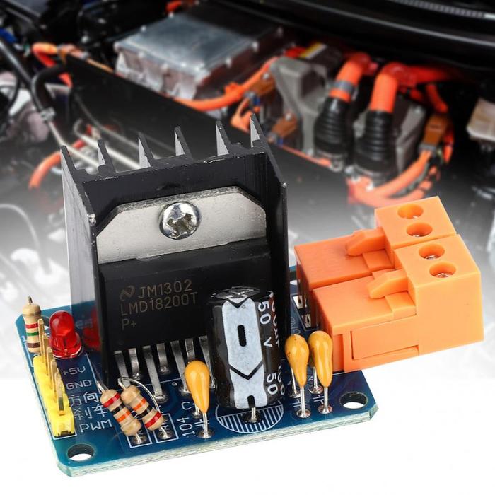3A 75W LMD 18200 Adjustable Speed High Bridge Motor Drive Module With