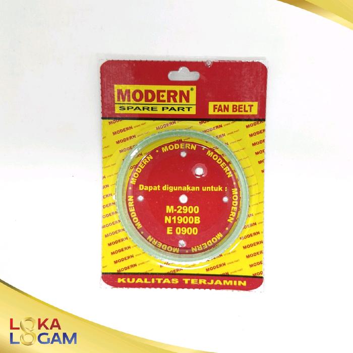 Fan Belt Mesin Modern Hijau Blitzer M-2900 N1900B E0900