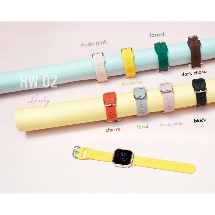 Strap Jam Tangan Tali Hw 02 Watch (Strap Hw 02) Doobystore