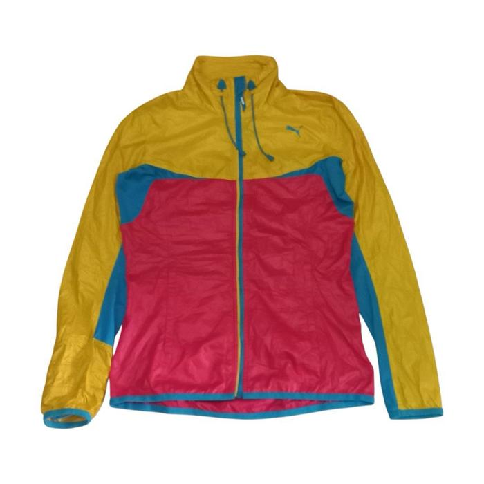 Jaket Running merk Puma Threetone Second Original